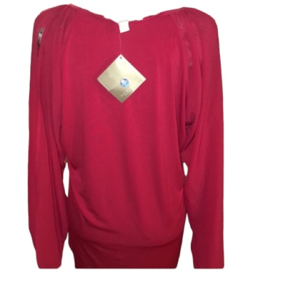 American Glamour size XL ted sequin mini dress long slit balloon sleeves - Picture 2 of 13